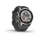 fēnix 7S - Silver with Graphite Band - 42mm - Standard Edition - 010-02539-01 - Garmin